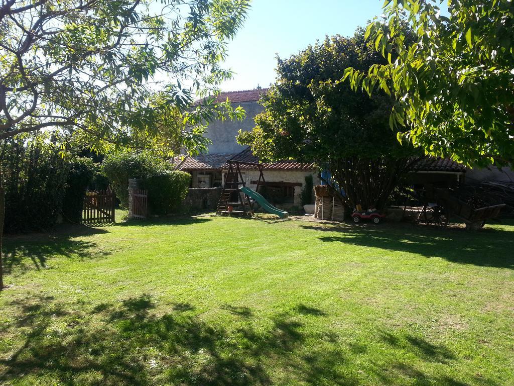Вилла Grange Voutee Avec Jardin Ман Экстерьер фото